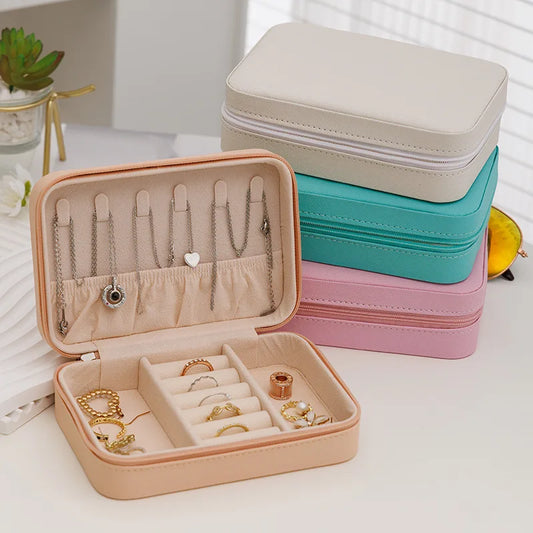 Portable Travel Jewelry Box